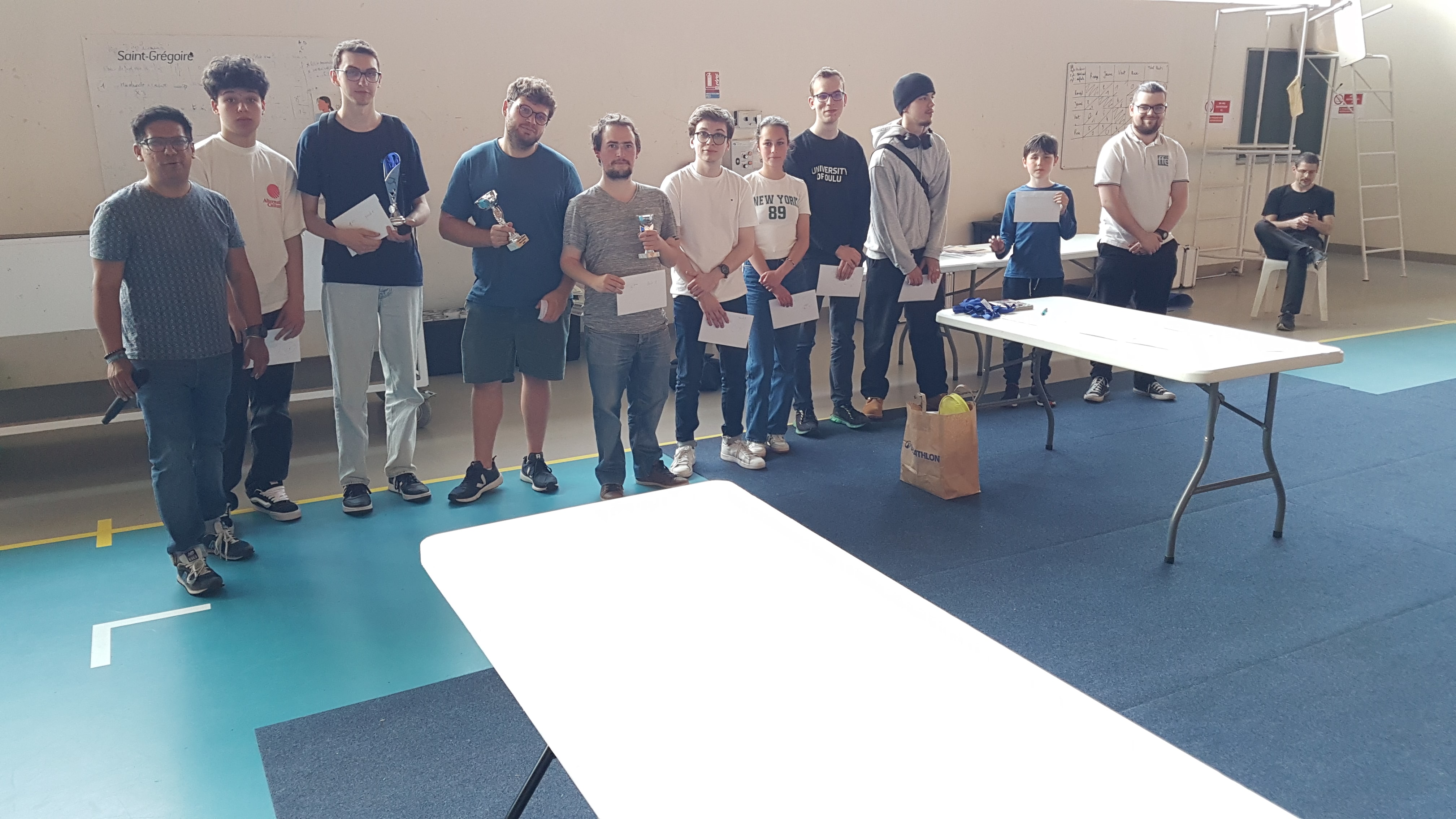 Salle du tournoi
